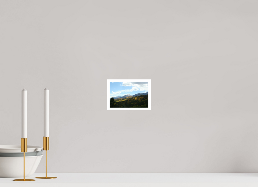 6 x 4″, Standard San de Cristo Mountains, Colorado in the Fall