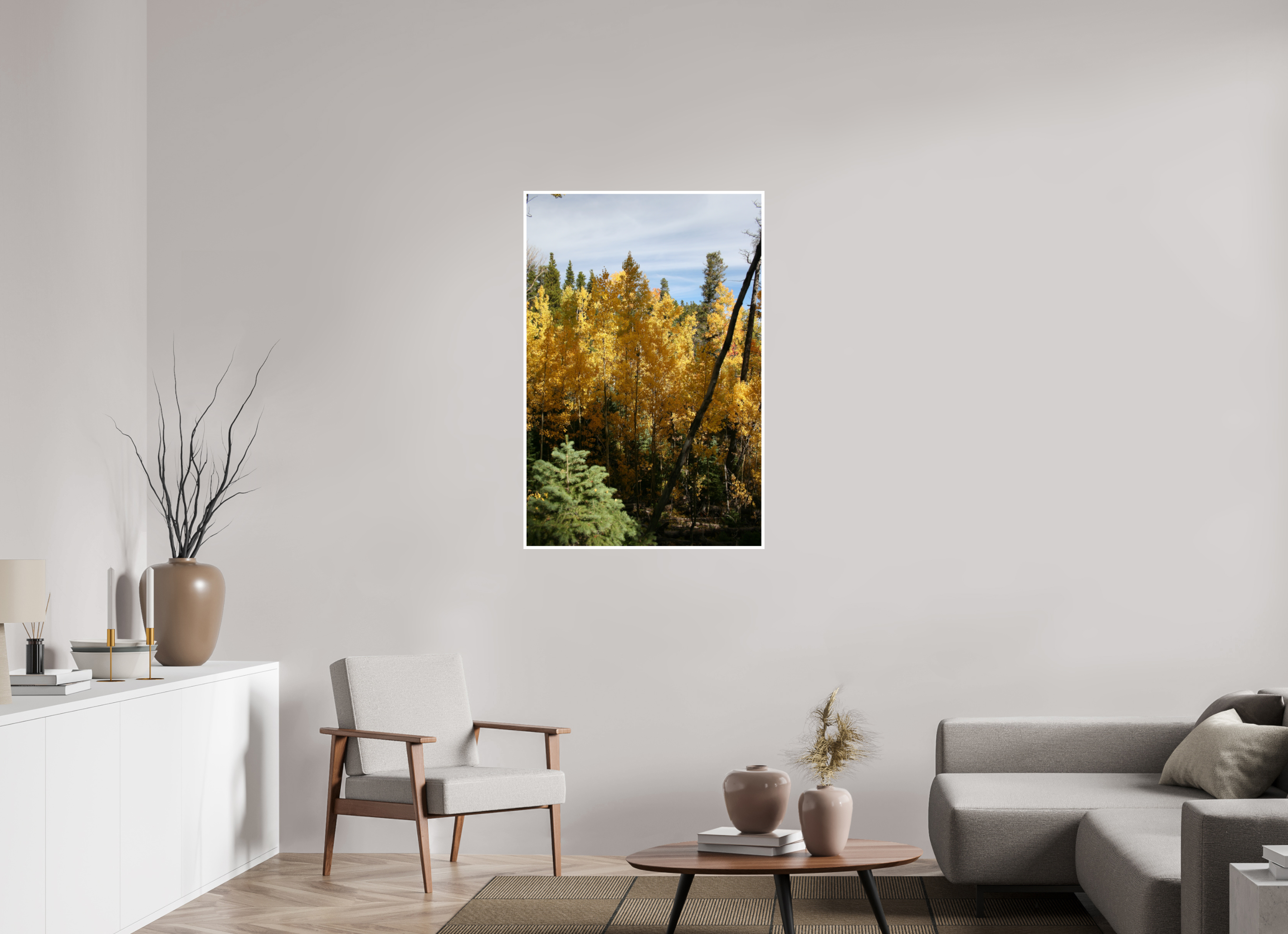 30 x 45″, Standard Yellow Aspen 01