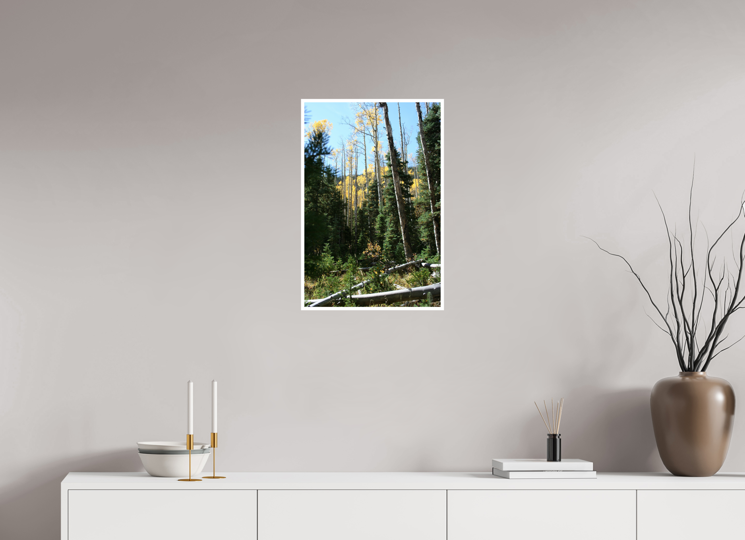 16 x 24″, Standard Fall Hike in Colorado