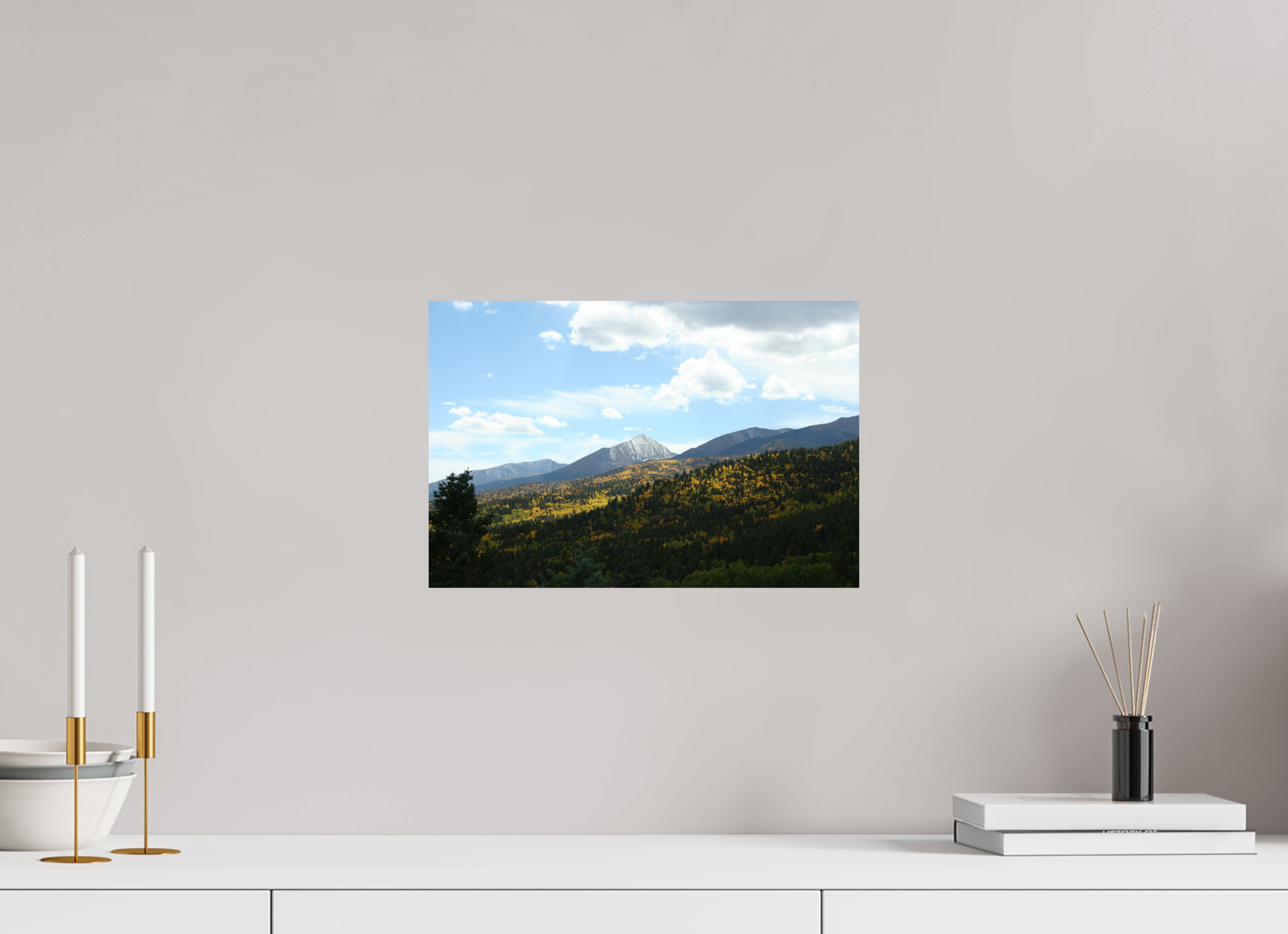 15 x 10″, Photo Print On Fuji Crystal DP II San de Cristo Mountains, Colorado in the Fall
