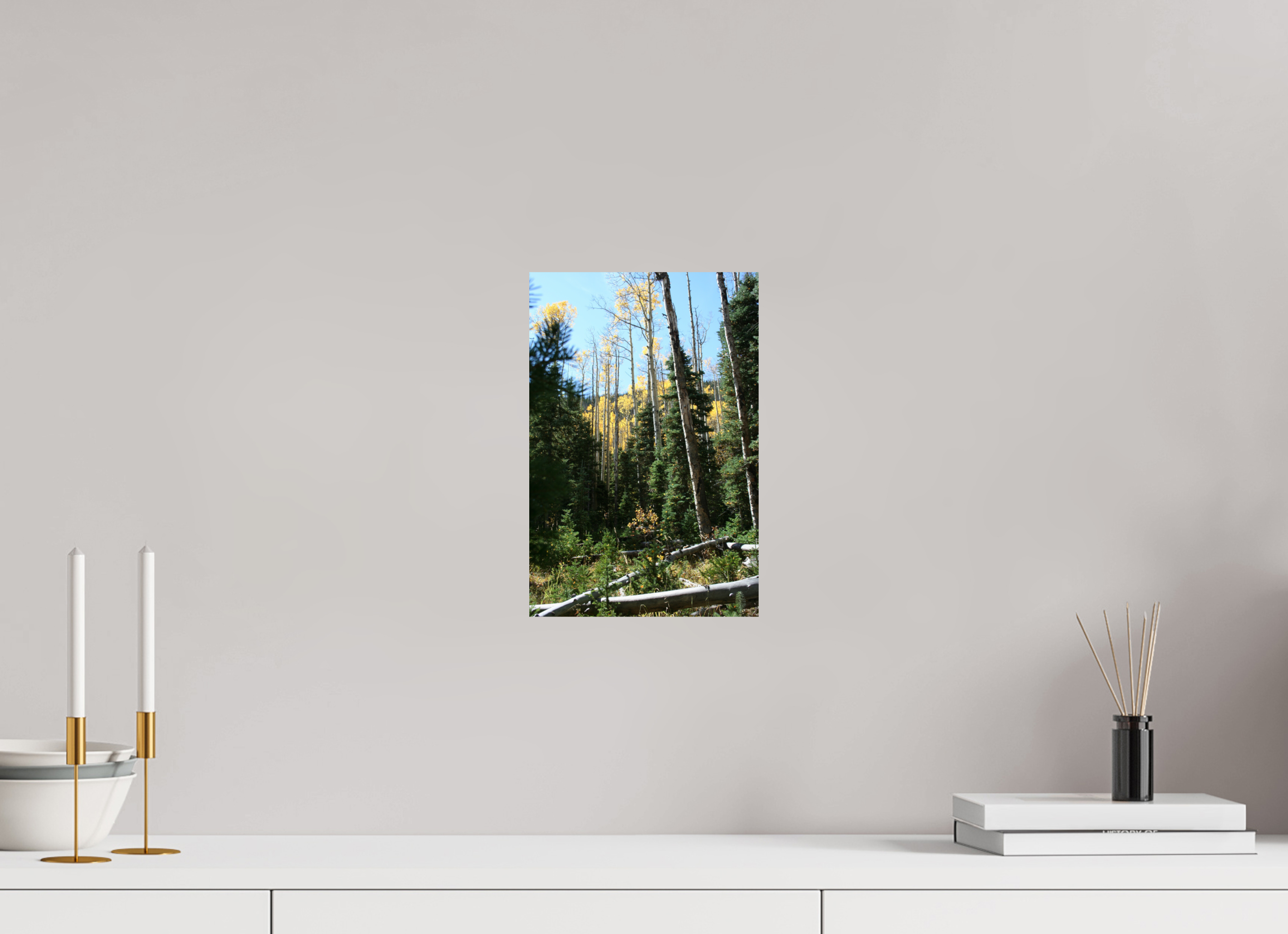 8 x 12″, Photo Print On Fuji Crystal DP II Fall Hike in Colorado