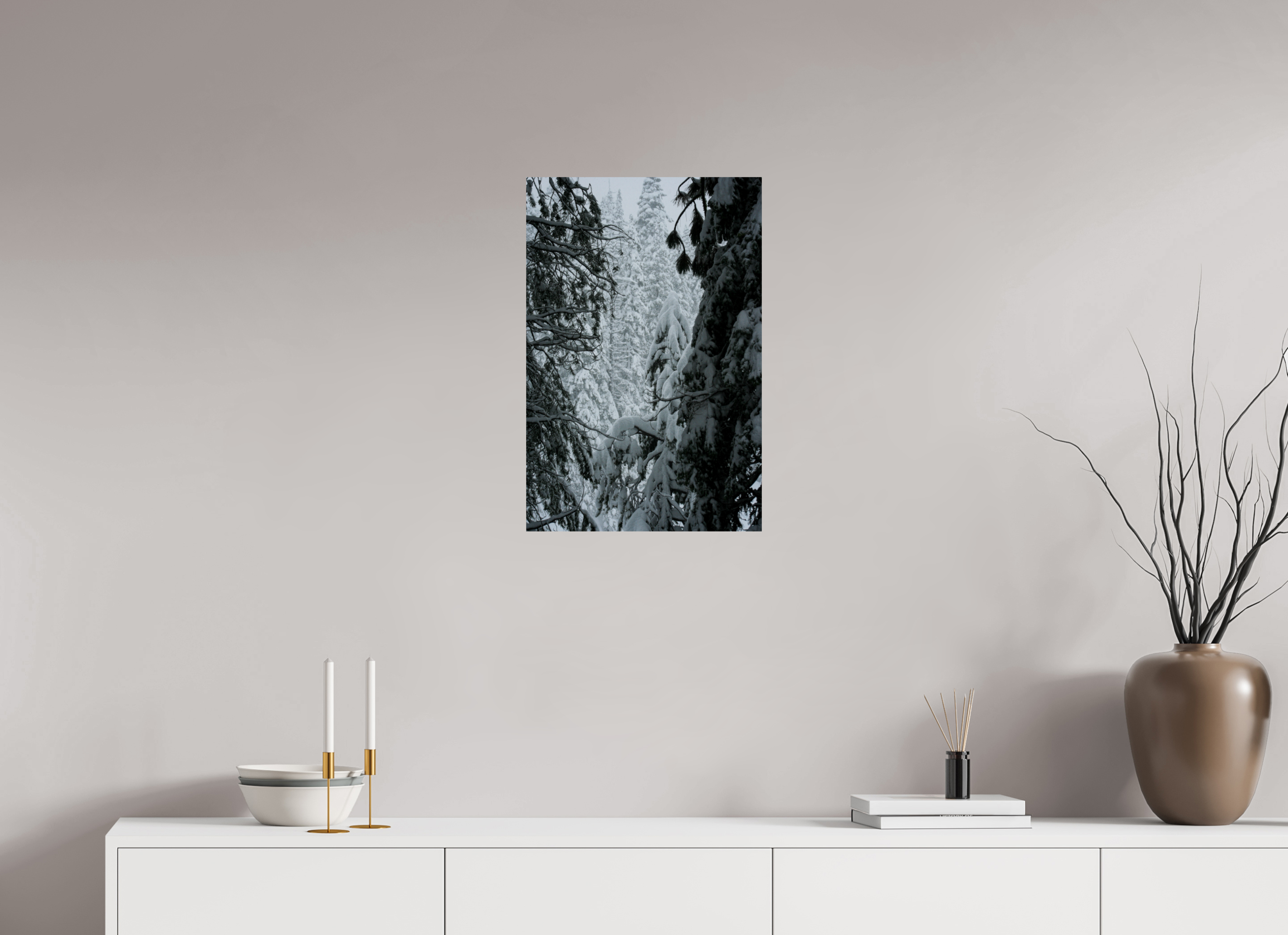 16 x 24″, Photo Print On Fuji Crystal DP II Winter in Tahoe stream 10