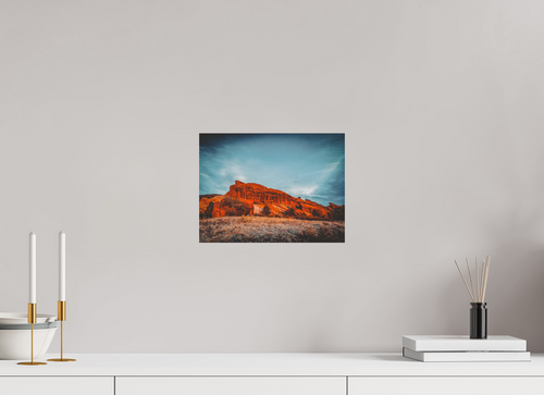 12 x 9″, Photo Print On Fuji Crystal DP II Red Rocks 01