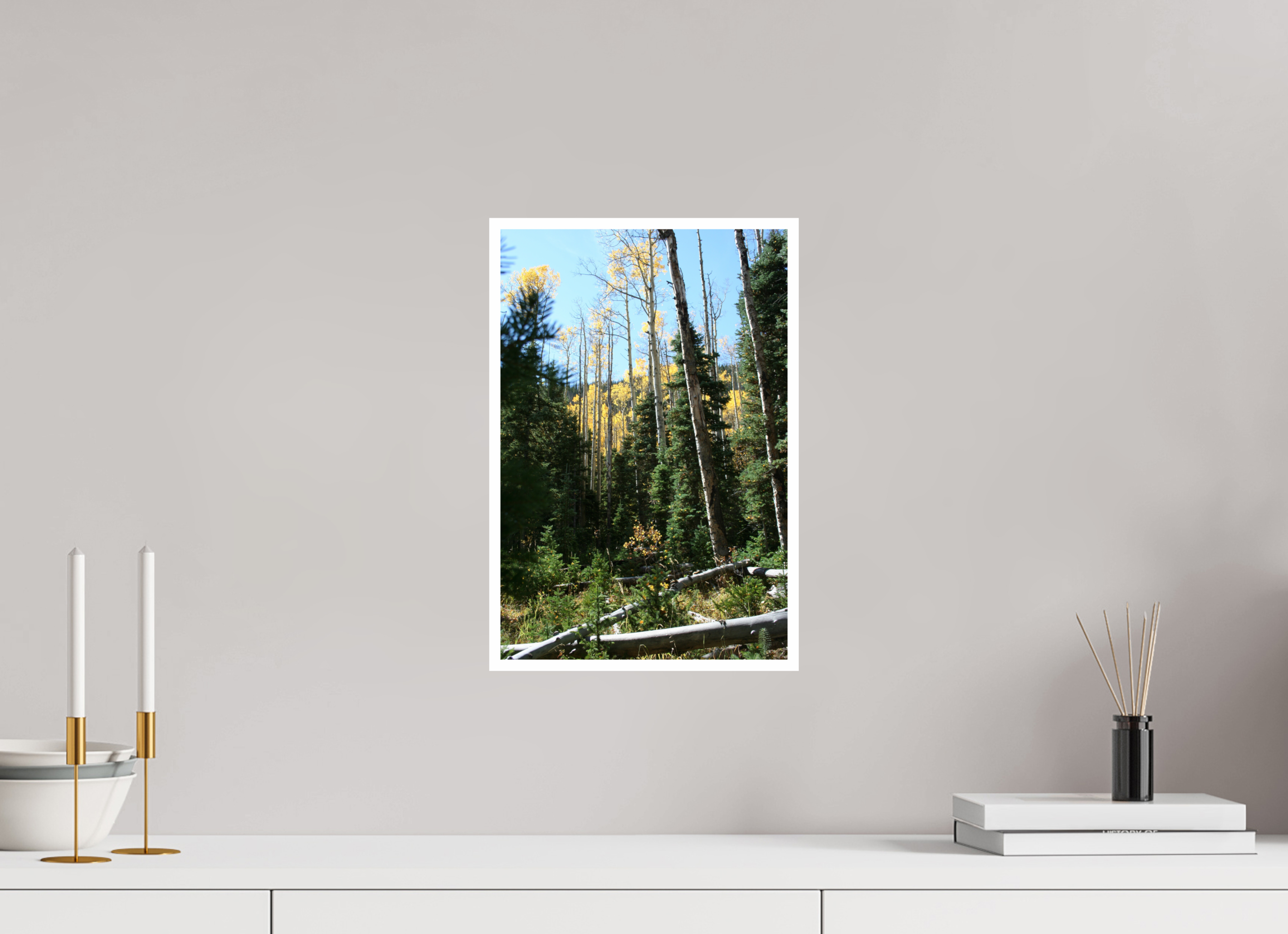 10 x 15″, Standard Fall Hike in Colorado