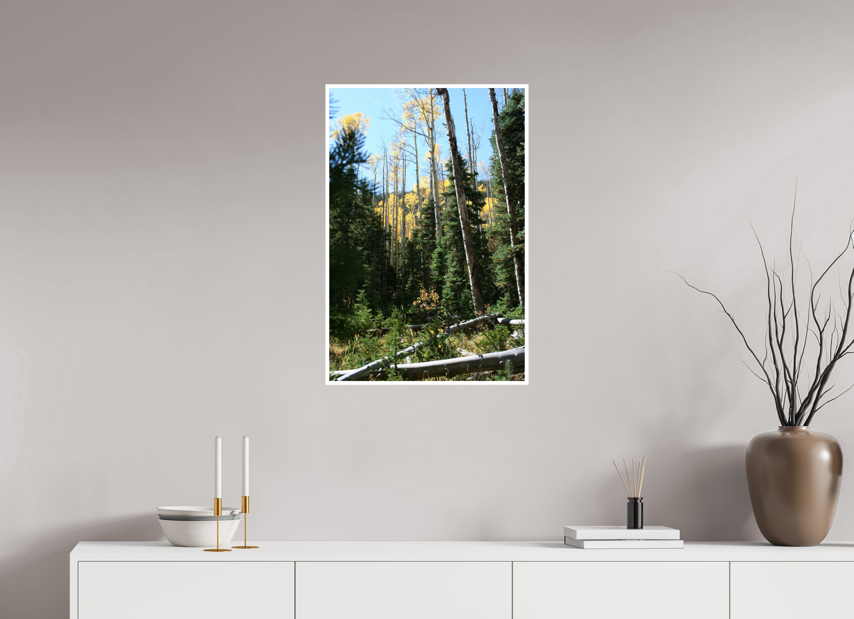 20 x 30″, Standard Fall Hike in Colorado